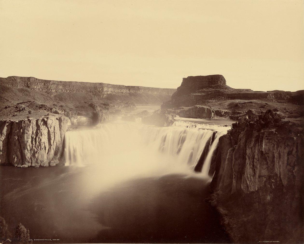 Shoshone Falls, Idaho da William Henry Jackson