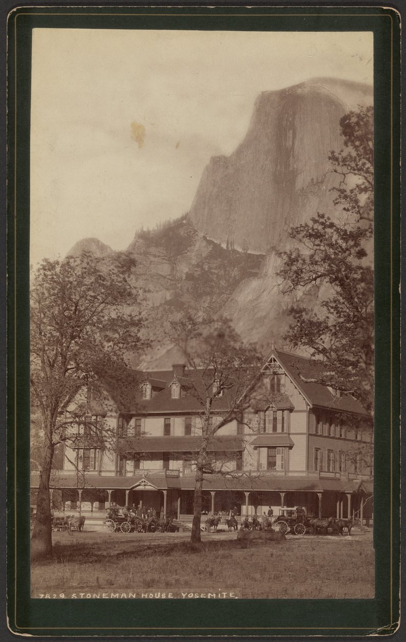 Stoneman House, Yosemite da William Henry Jackson