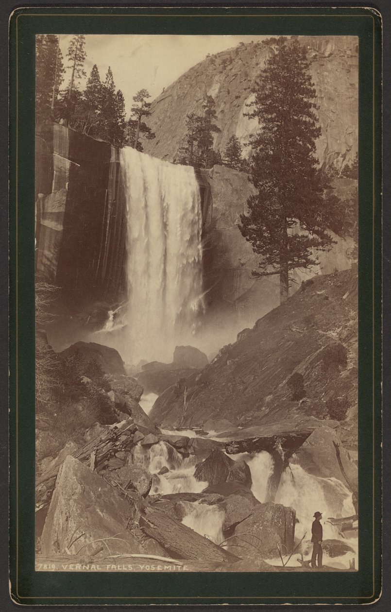 Cascate Vernal. Yosemite. da William Henry Jackson