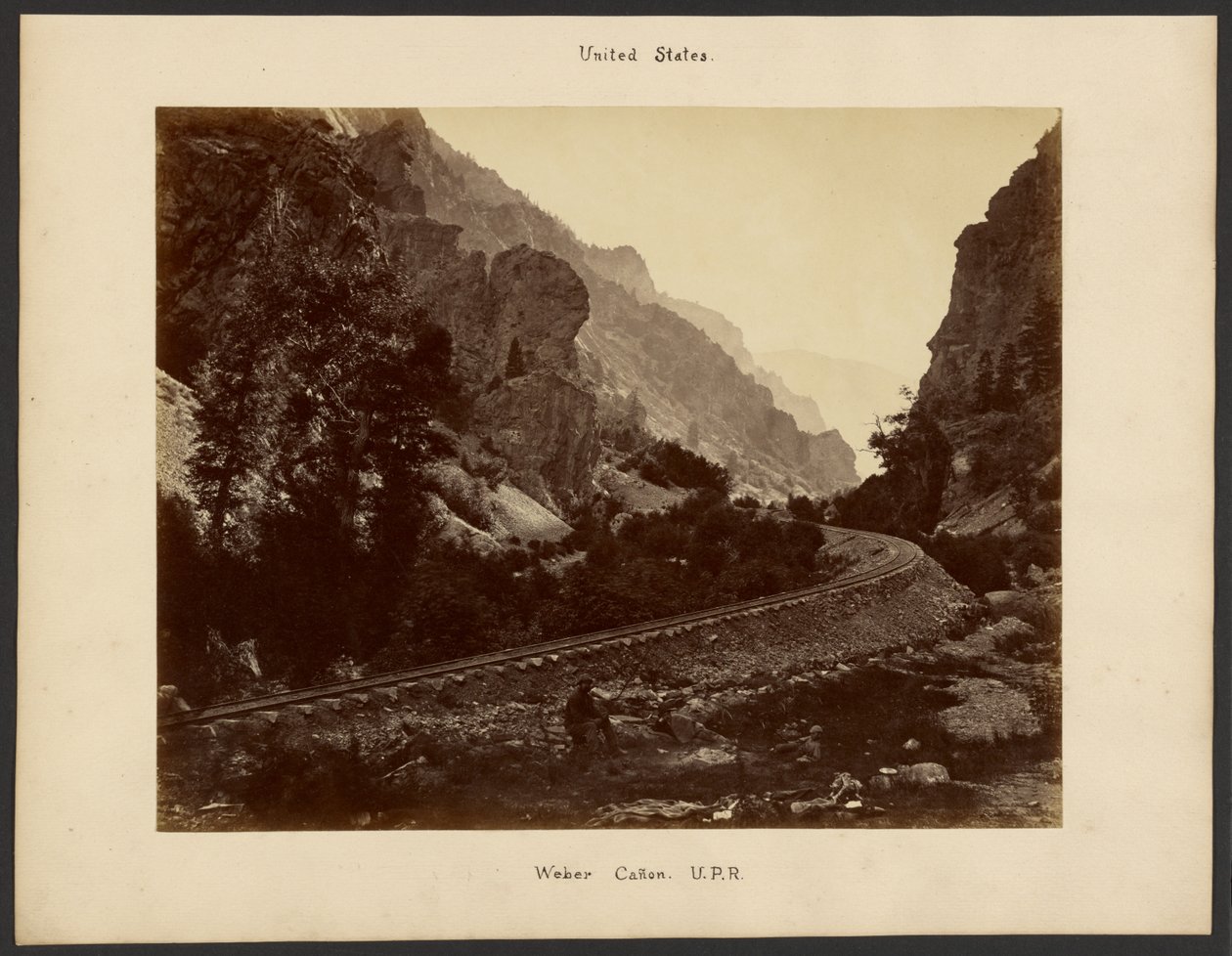 [Weber Canyon, Union Pacific Railroad] da William Henry Jackson