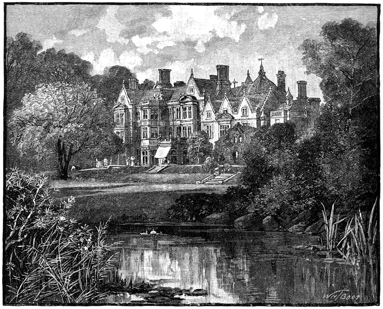 Sandringham House, Norfolk, 1900 da William Henry James Boot
