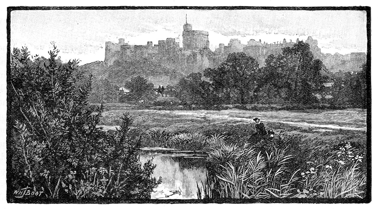 Castello di Windsor da William Henry James Boot