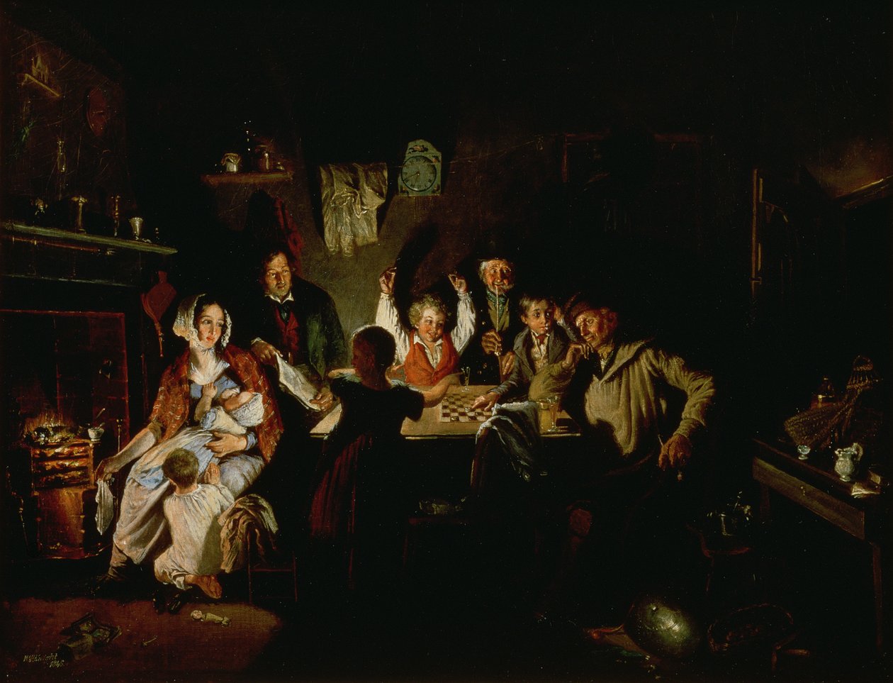 Il Gioco della Dama da William Henry Knight