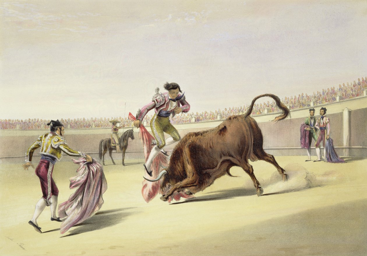 Il salto o Salta Tras Cuernos, 1865 da William Henry Lake Price