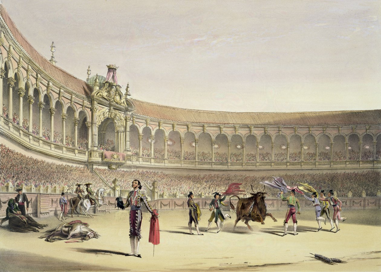 La Plaza di Siviglia, 1865 da William Henry Lake Price