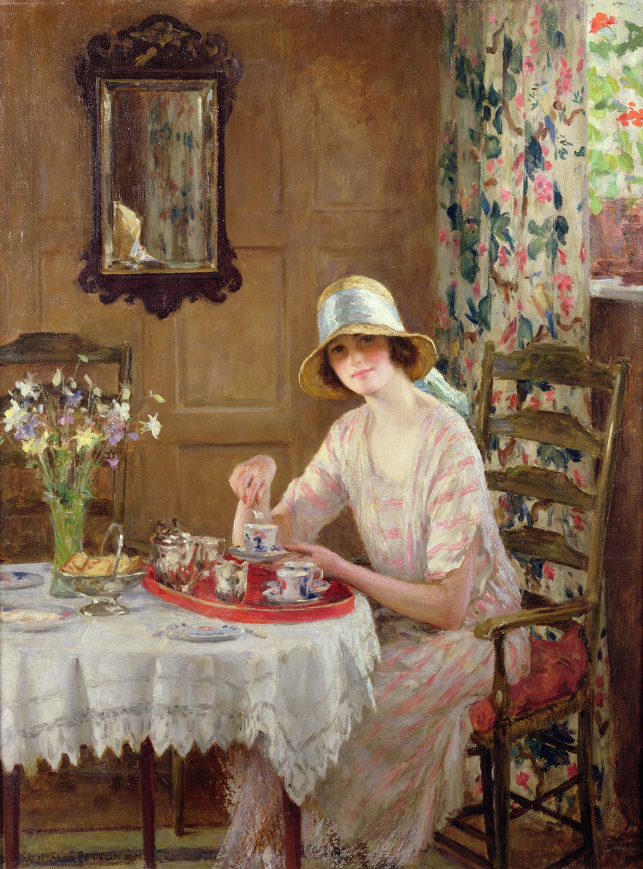 Tè del pomeriggio da William Henry Margetson