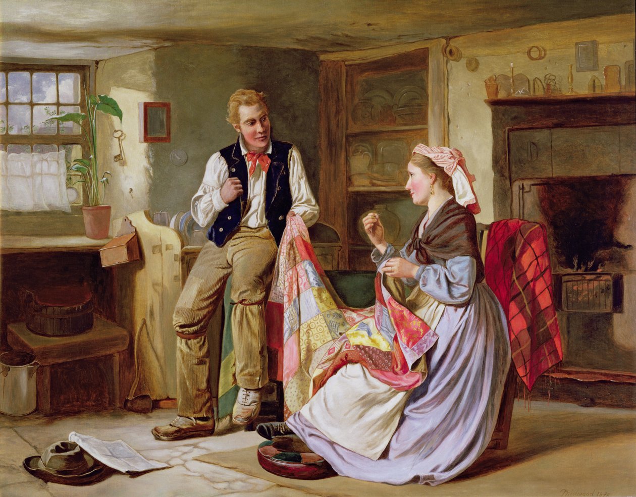 La trapunta patchwork da William Henry Midwood