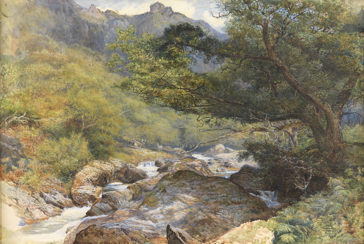 Sul Lyn, North Devon da William Henry Millais