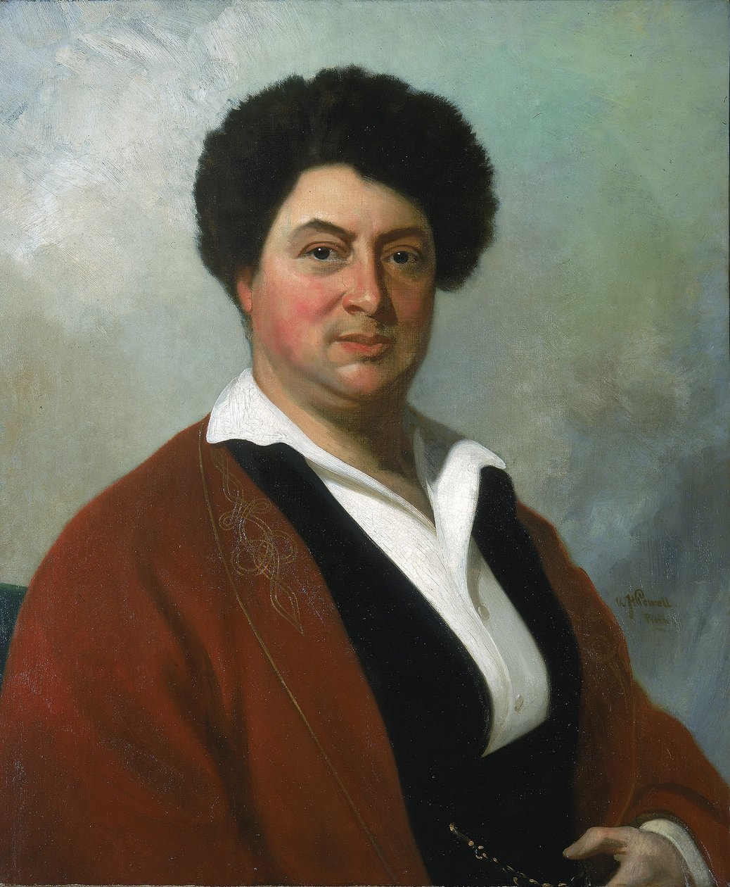 Ritratto di Alexandre Dumas da William Henry Powell