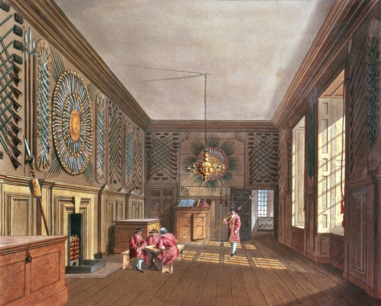 La sala delle guardie, Palazzo di St. James da 