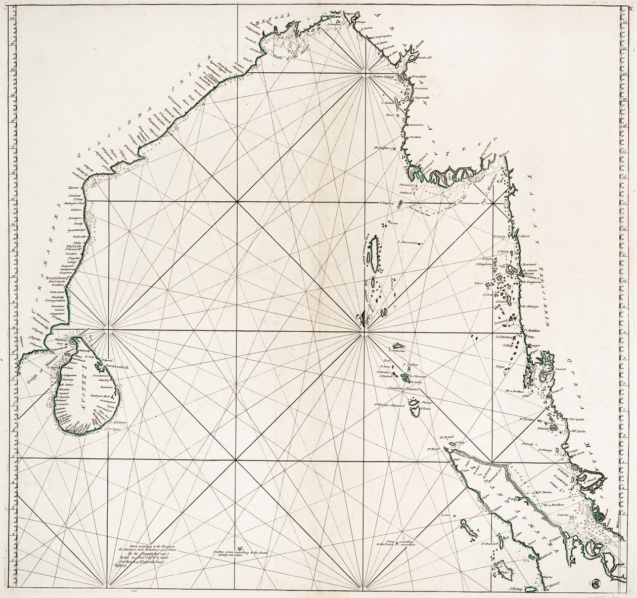 Baia del Bengala da Ceylon a Malacca da William Herbert