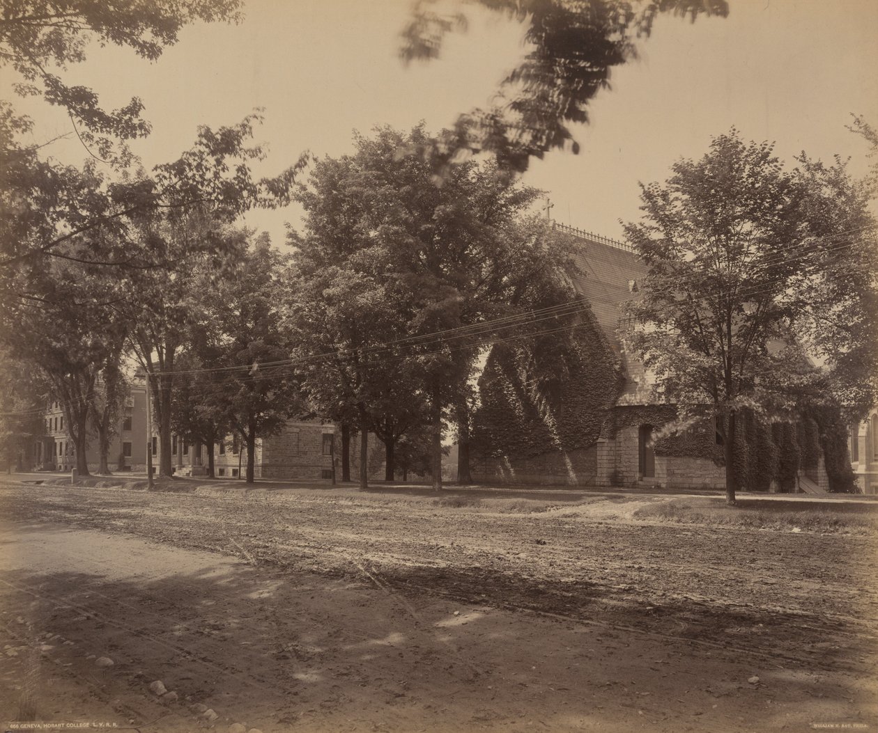 Ginevra, Hobart College, c. 1895 (foto) da William Herman Rau