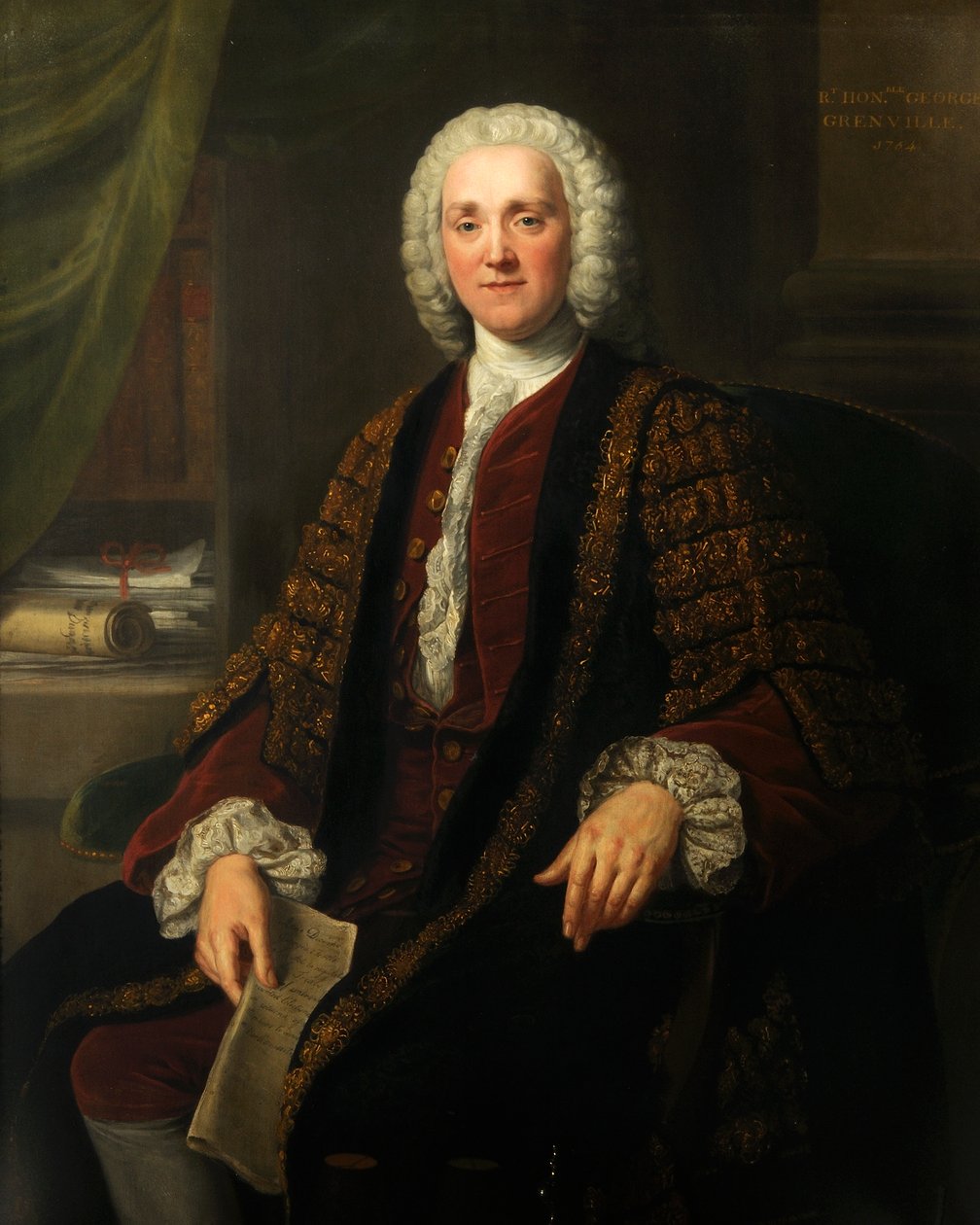 George Grenville (1712-1770) da William Hoare