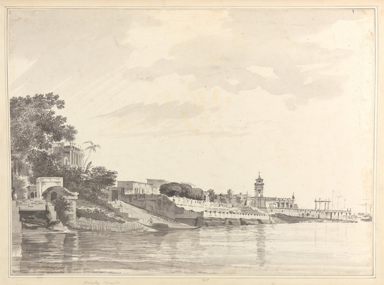 Veduta di Chinsura, l
