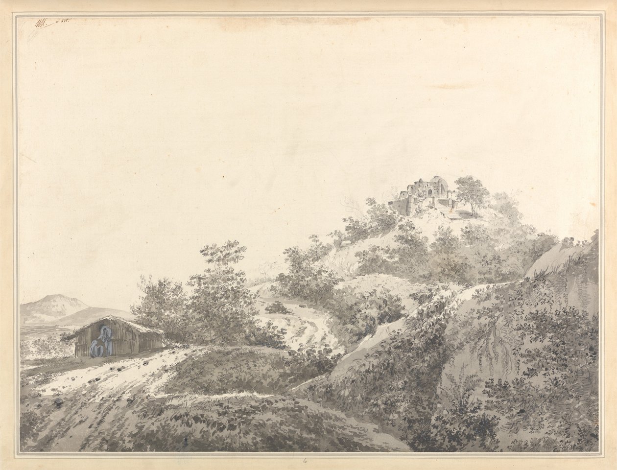 Il passo della gola di Sicri [Sakrigali] dal Bengala, entrando nella provincia di Bahar [Bihar] da William Hodges