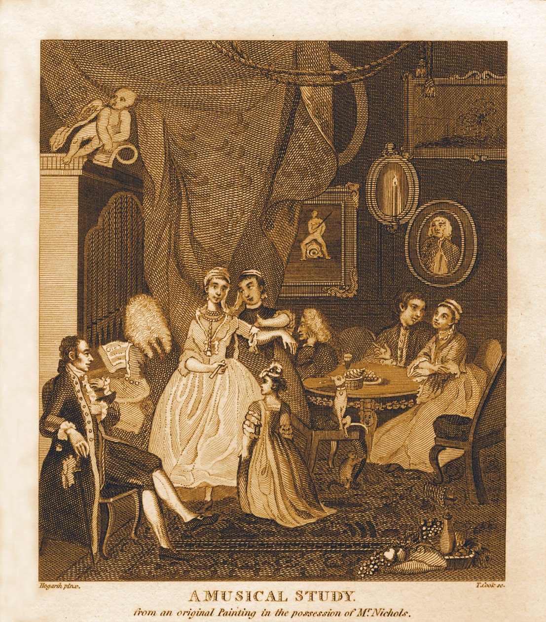 Uno Studio Musicale di William Hogarth da William Hogarth