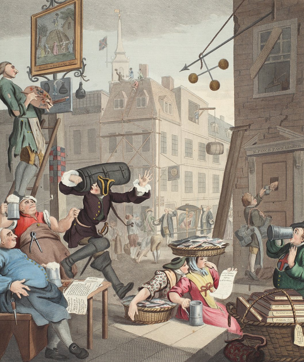 Beer Street, illustrazione da 