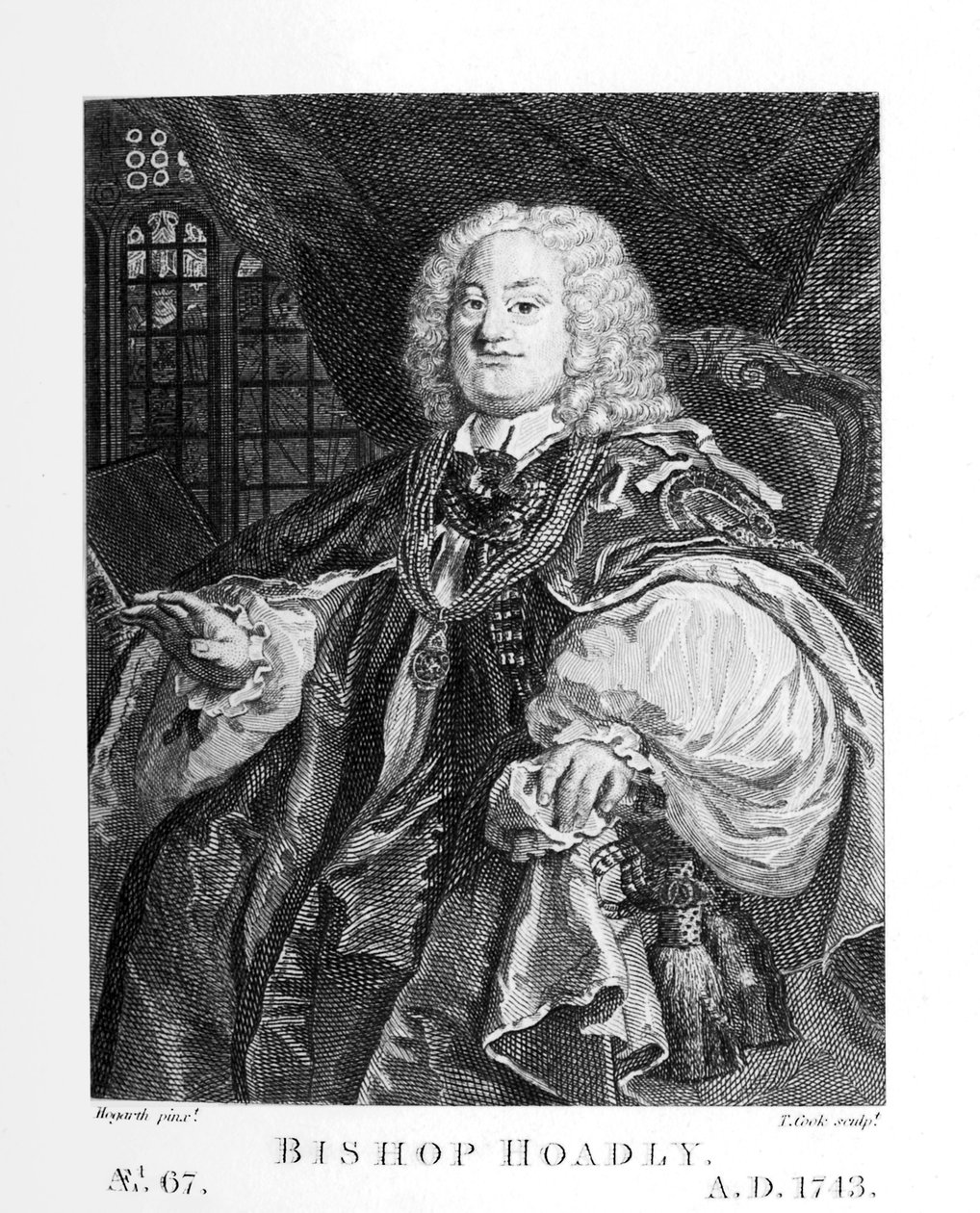 Vescovo Hoadly da William Hogarth