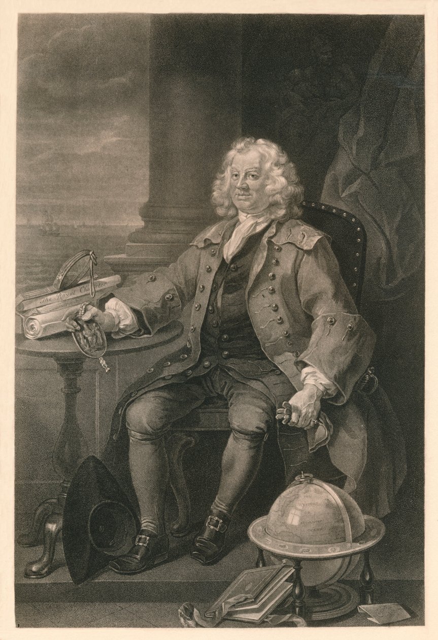 Capitano Thomas Coram, 1740 da William Hogarth
