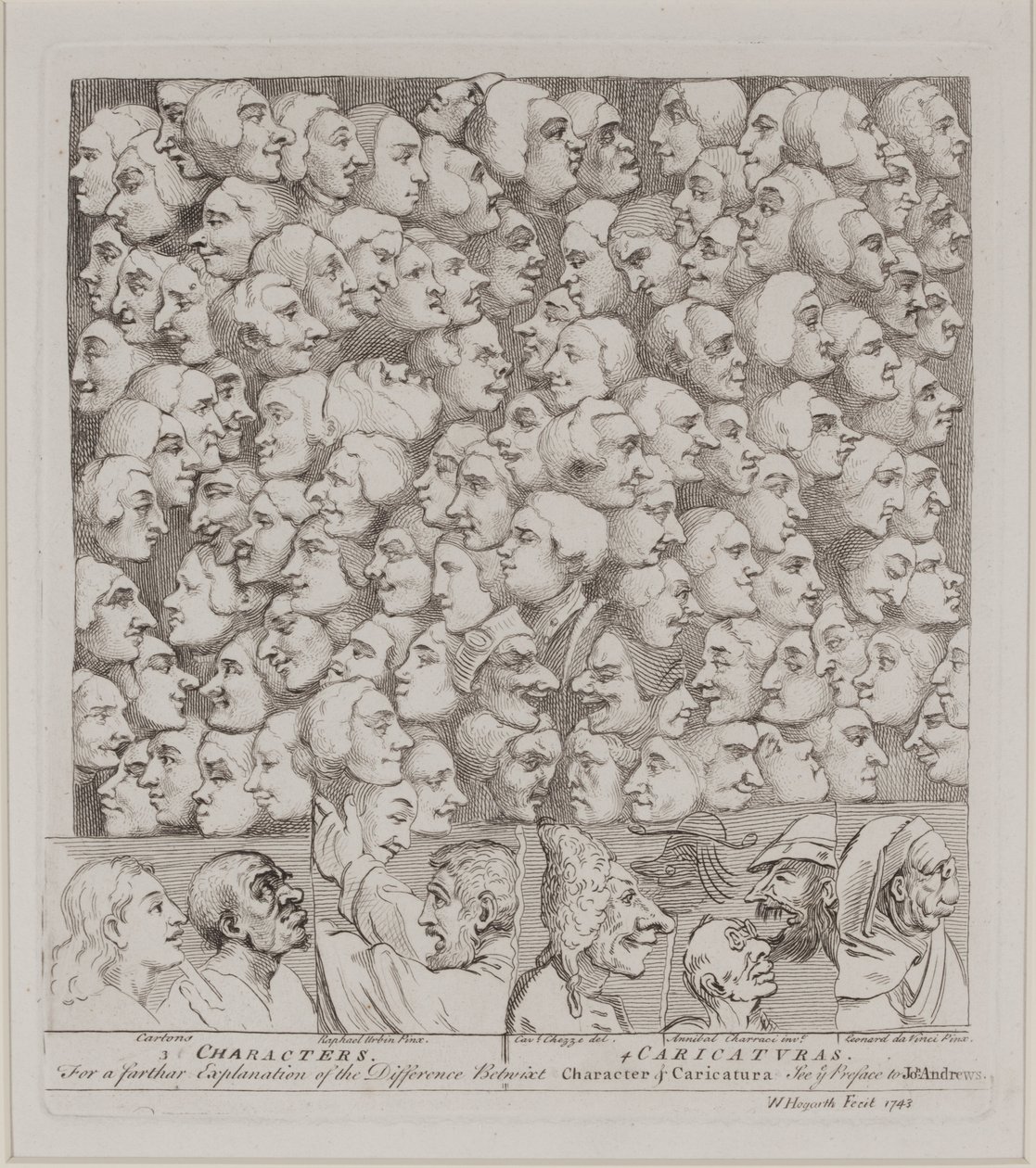 Personaggi e Caricature da William Hogarth