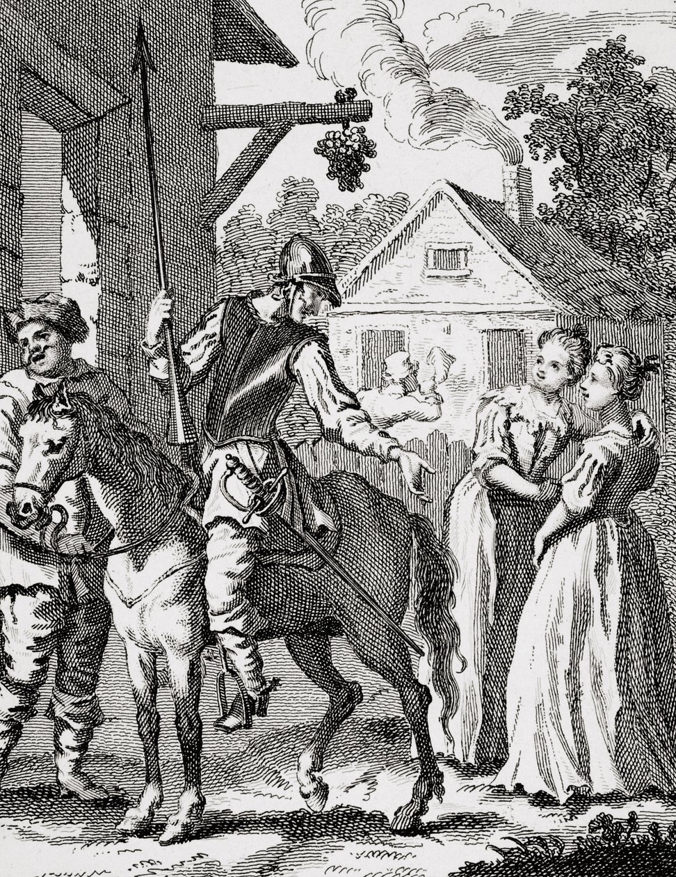 Don Chisciotte e Sancho Panza in una locanda da William Hogarth