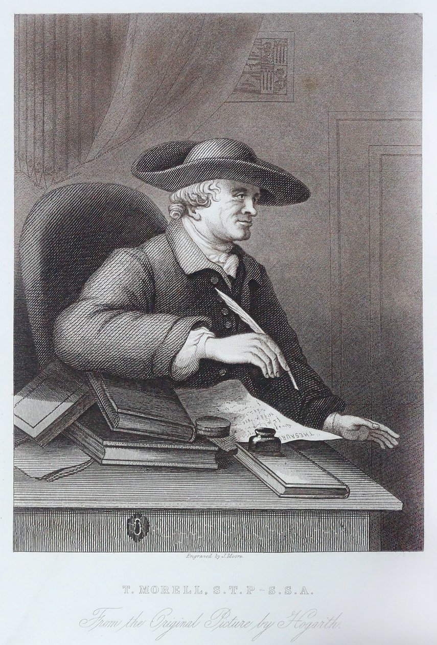 Incisione di T. Morell da William Hogarth