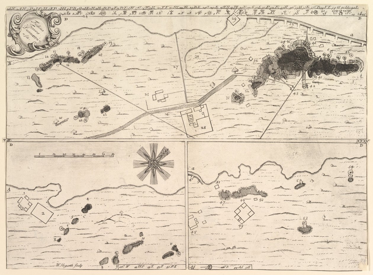 Miniera di ferro danese da William Hogarth