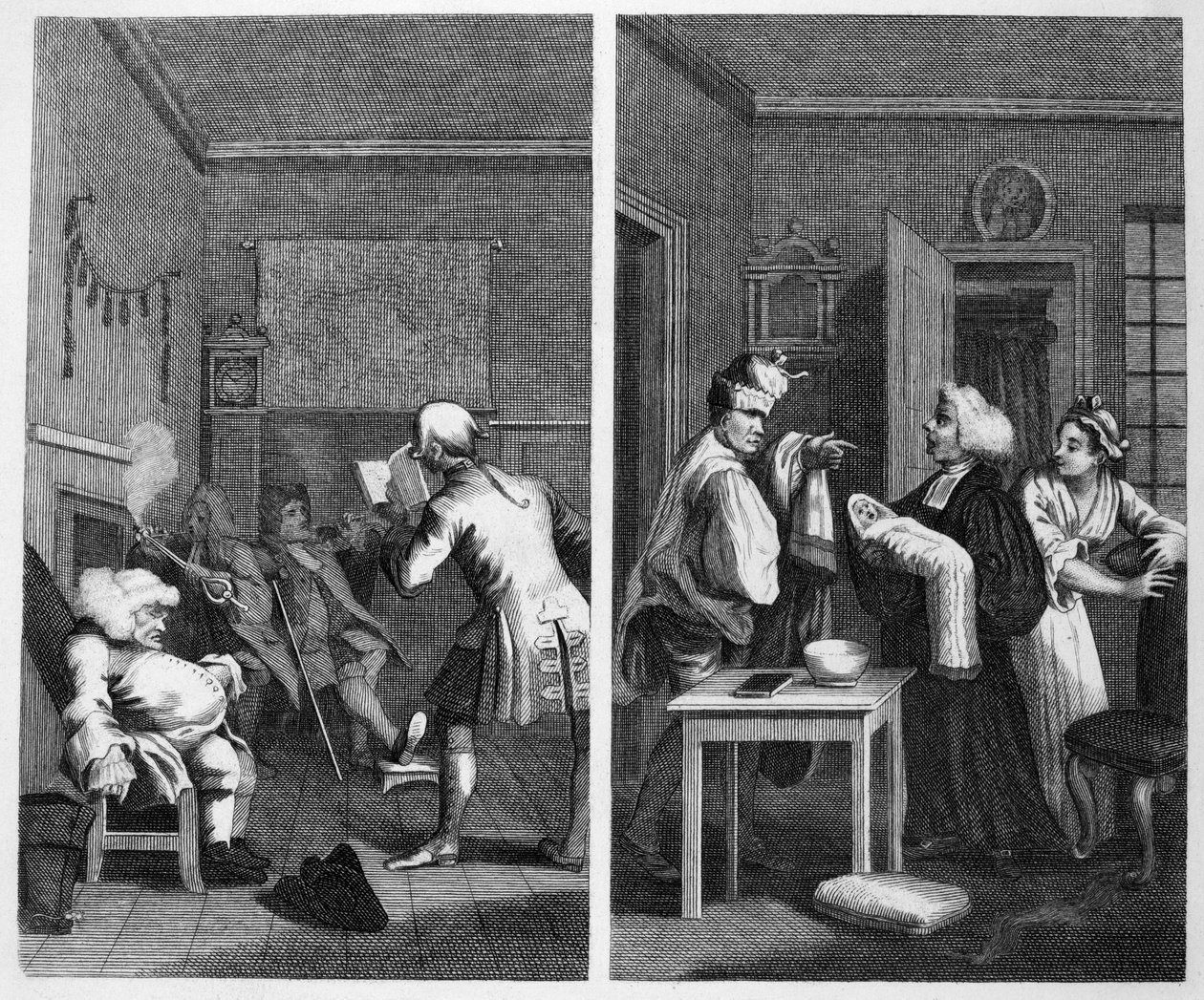 Frontespizio a Tristram Shandy da William Hogarth