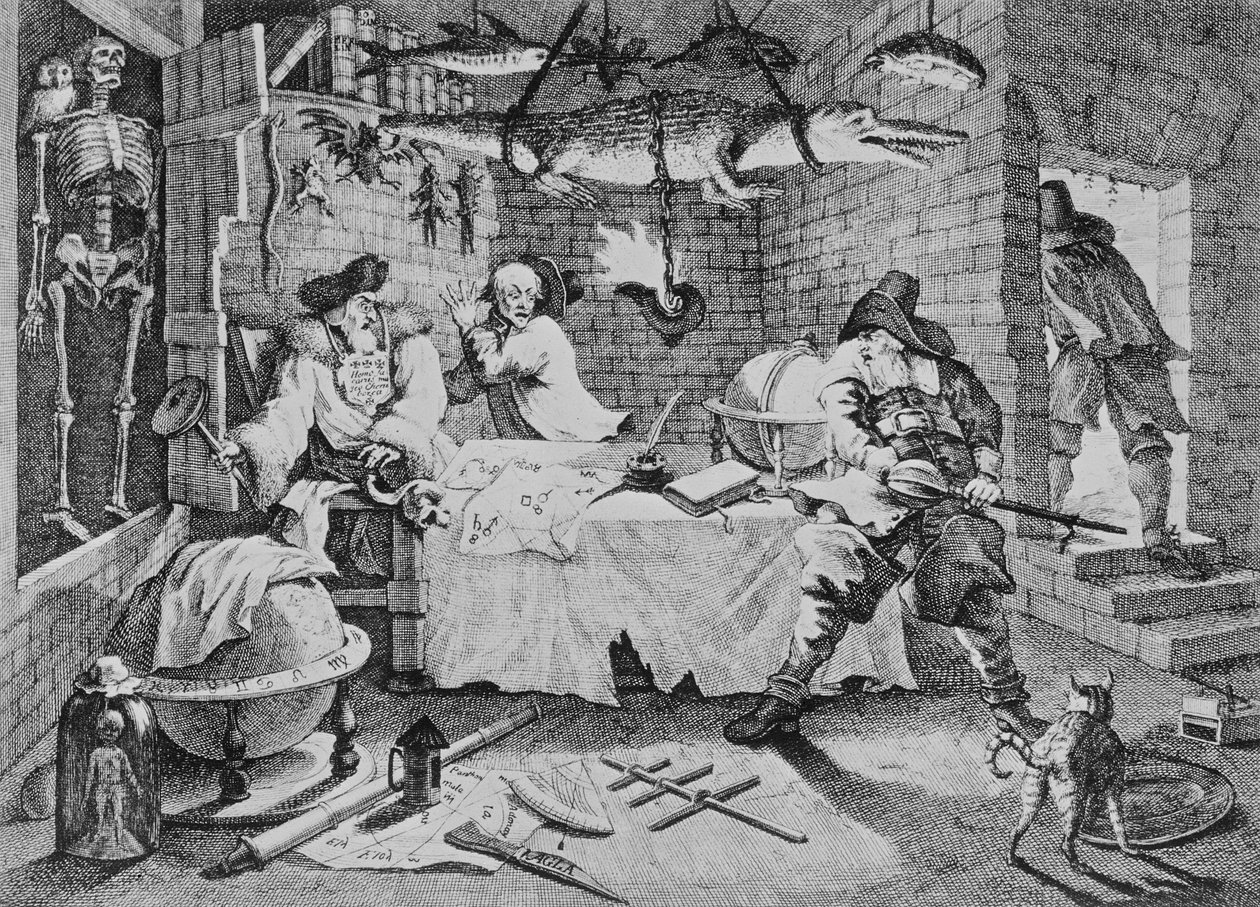 Hudibras batte Sidrophel e il suo uomo Whachum, da 