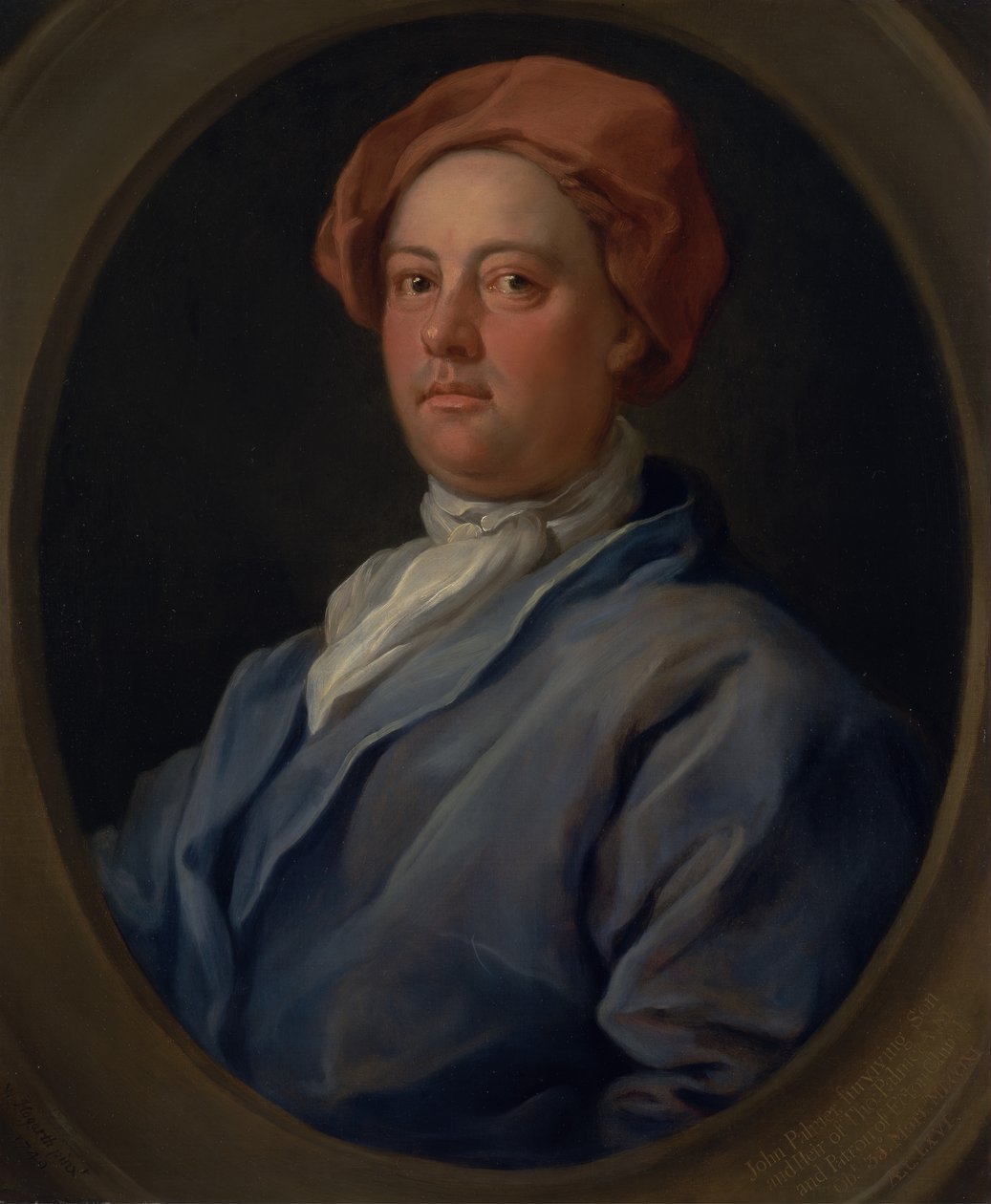 John Palmer, Avvocato del Tempio Interno da William Hogarth