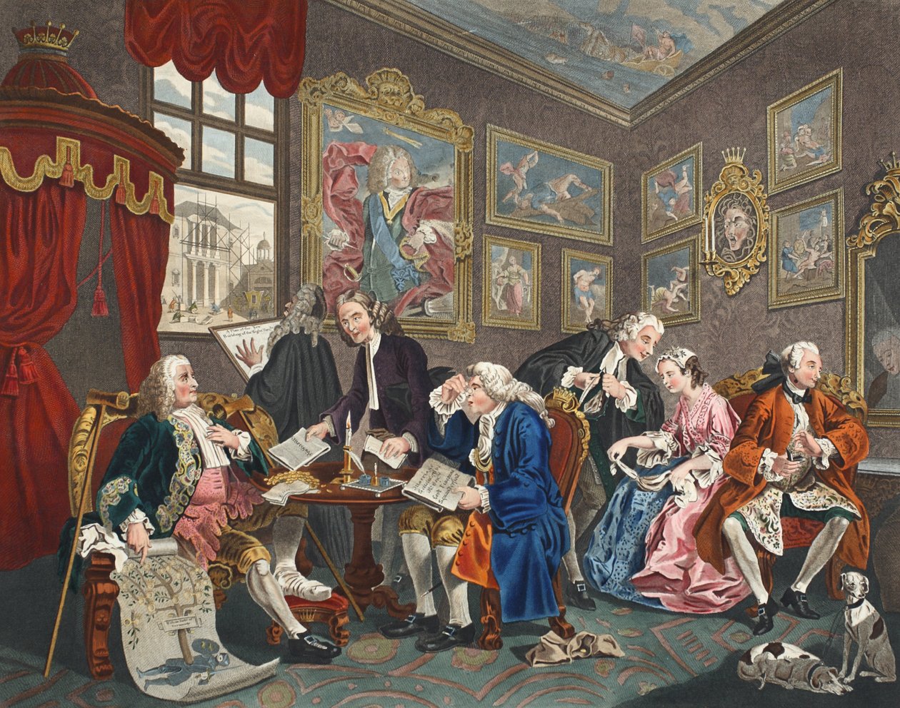 Matrimonio alla moda, Piatto I, L