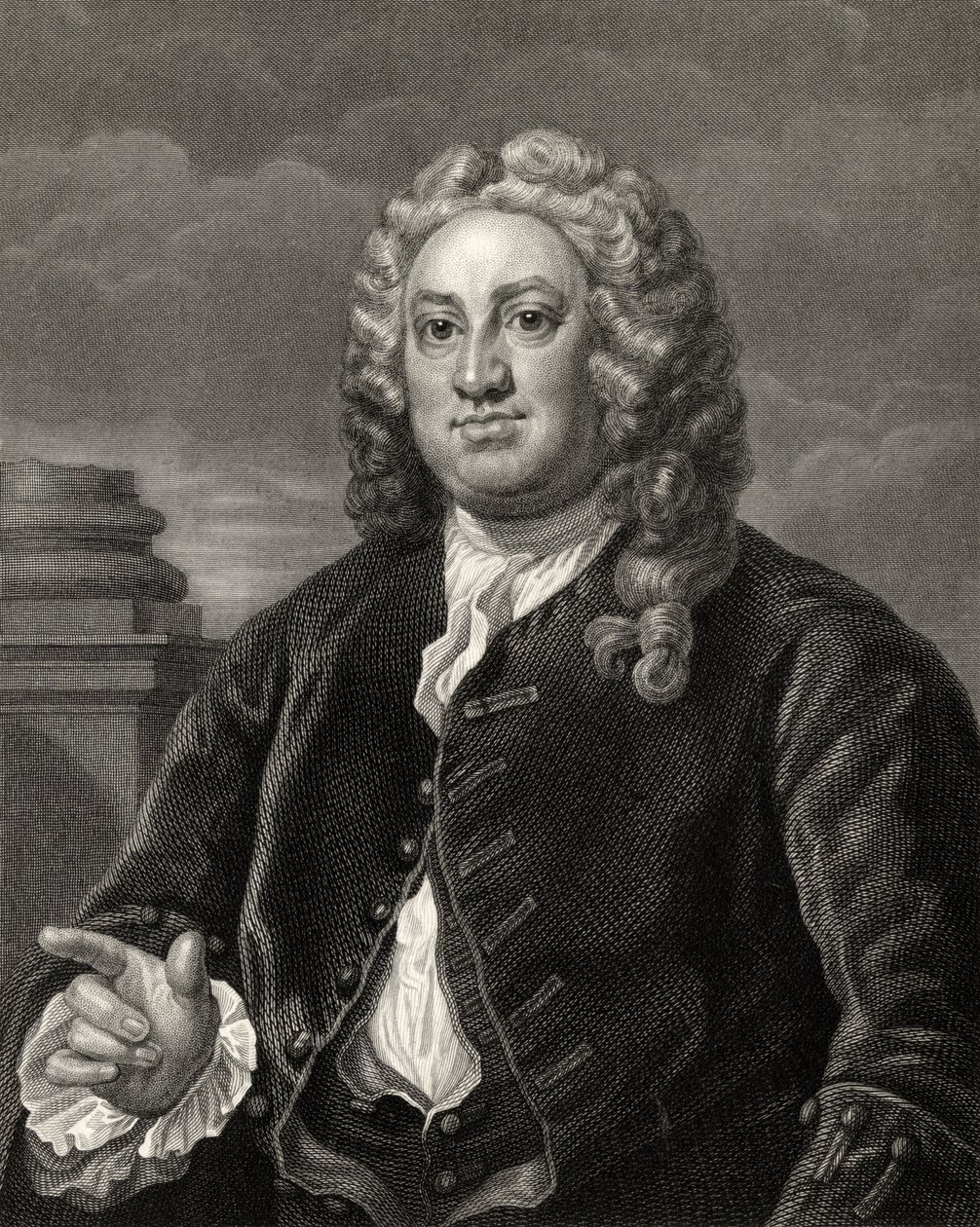 Martin Folkes, inciso da R. Hart, da 