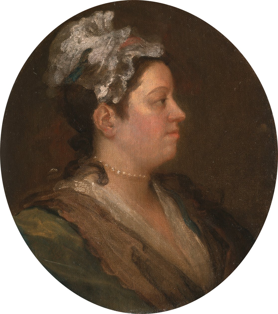 Mary Hogarth, c.1740 (pre-conversazione) da William Hogarth