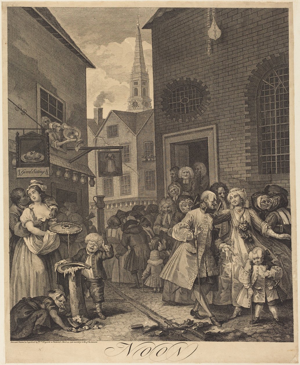Mezzogiorno da William Hogarth