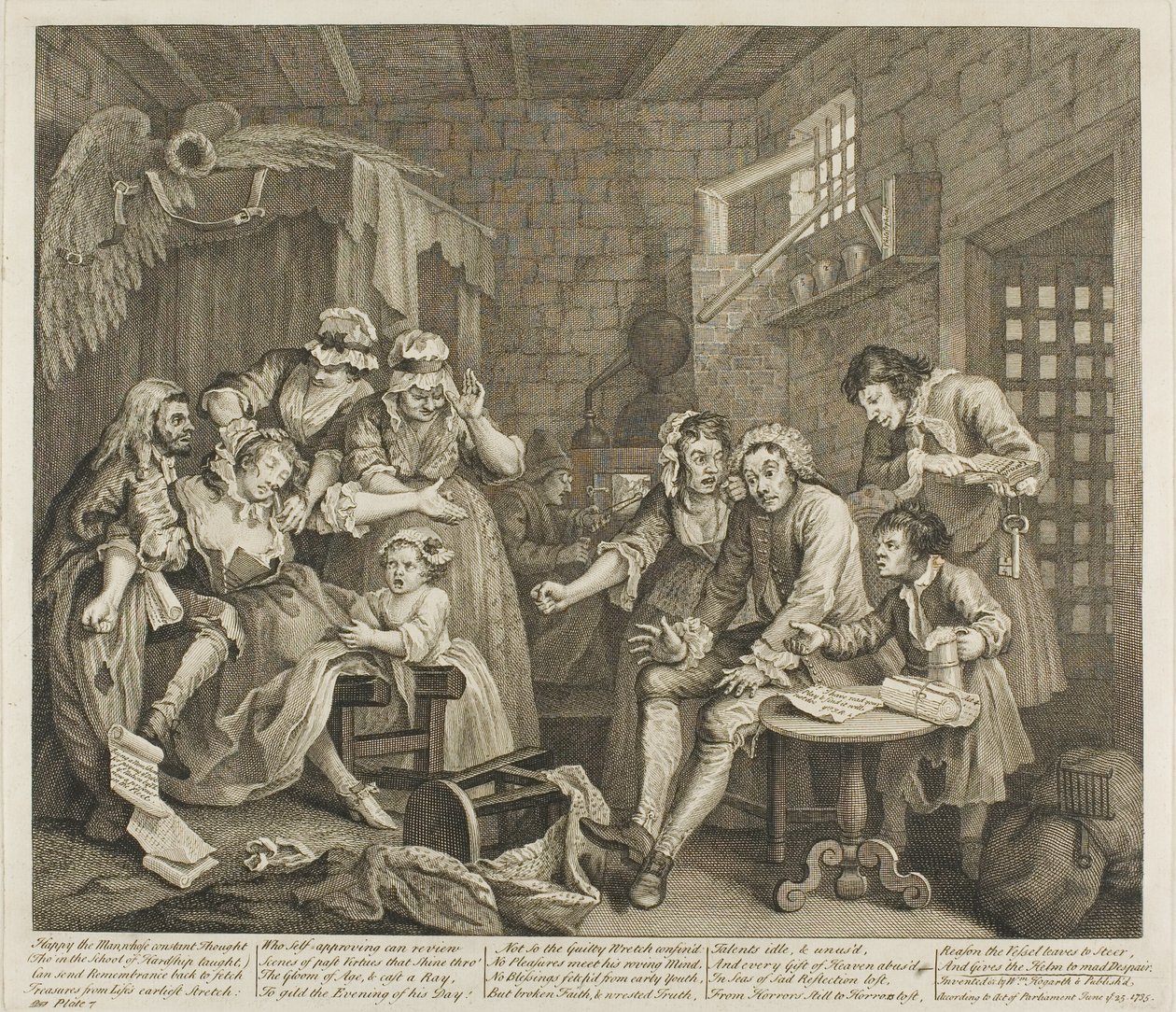 Piastra sette, da "A Rake