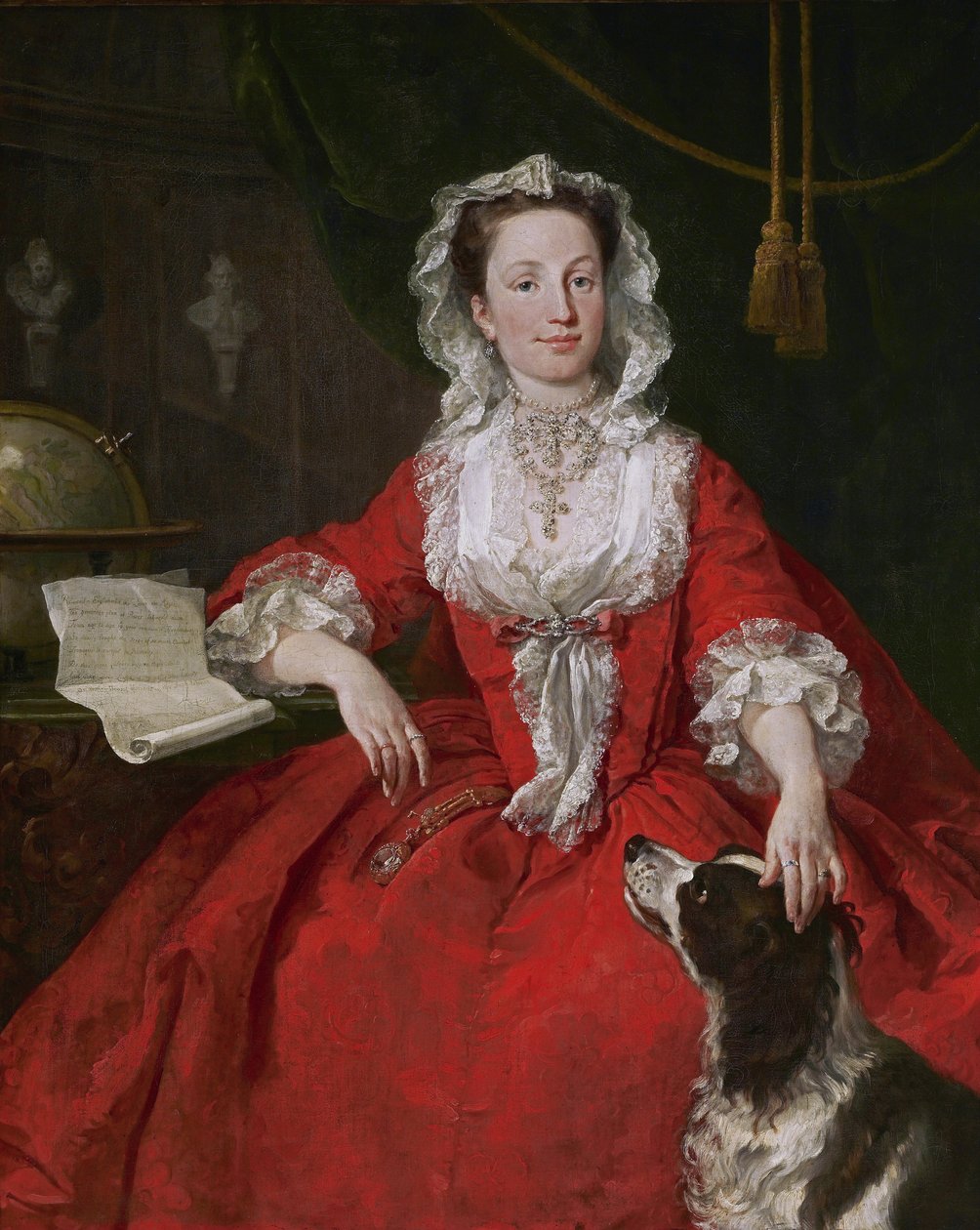 Ritratto di Miss Mary Edwards da William Hogarth
