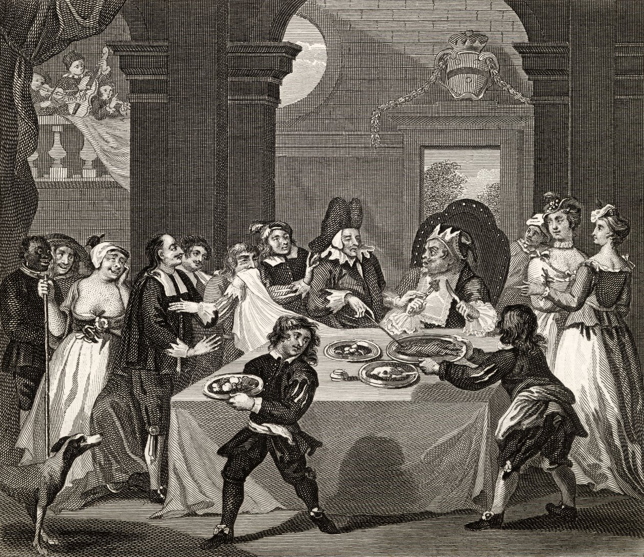 Sancho al Banchetto Affamato dal suo Medico, da 
