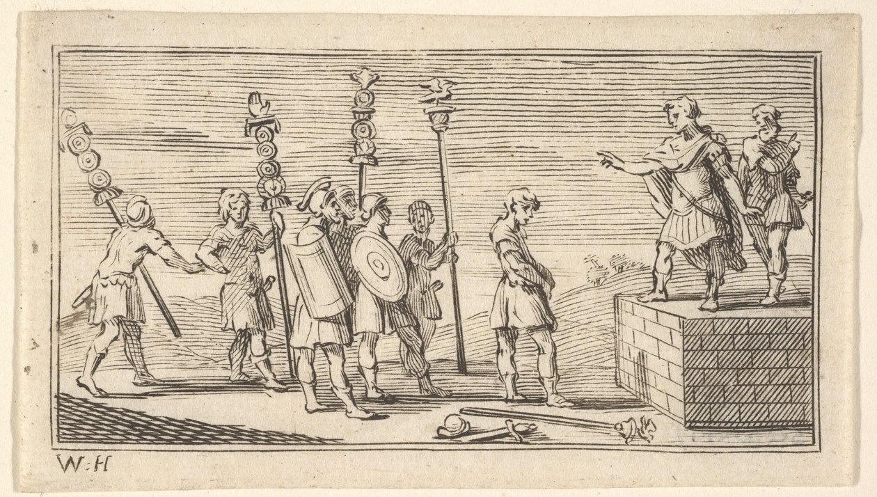Congedo vergognoso da William Hogarth