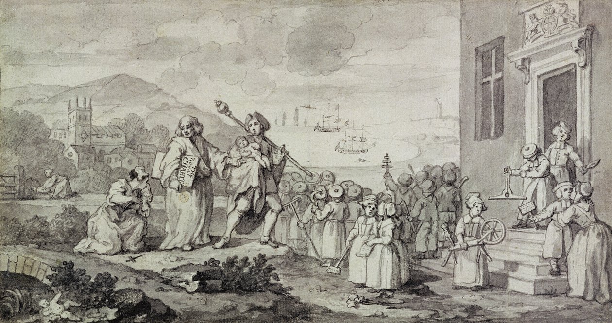 Studio per i trovatelli da William Hogarth