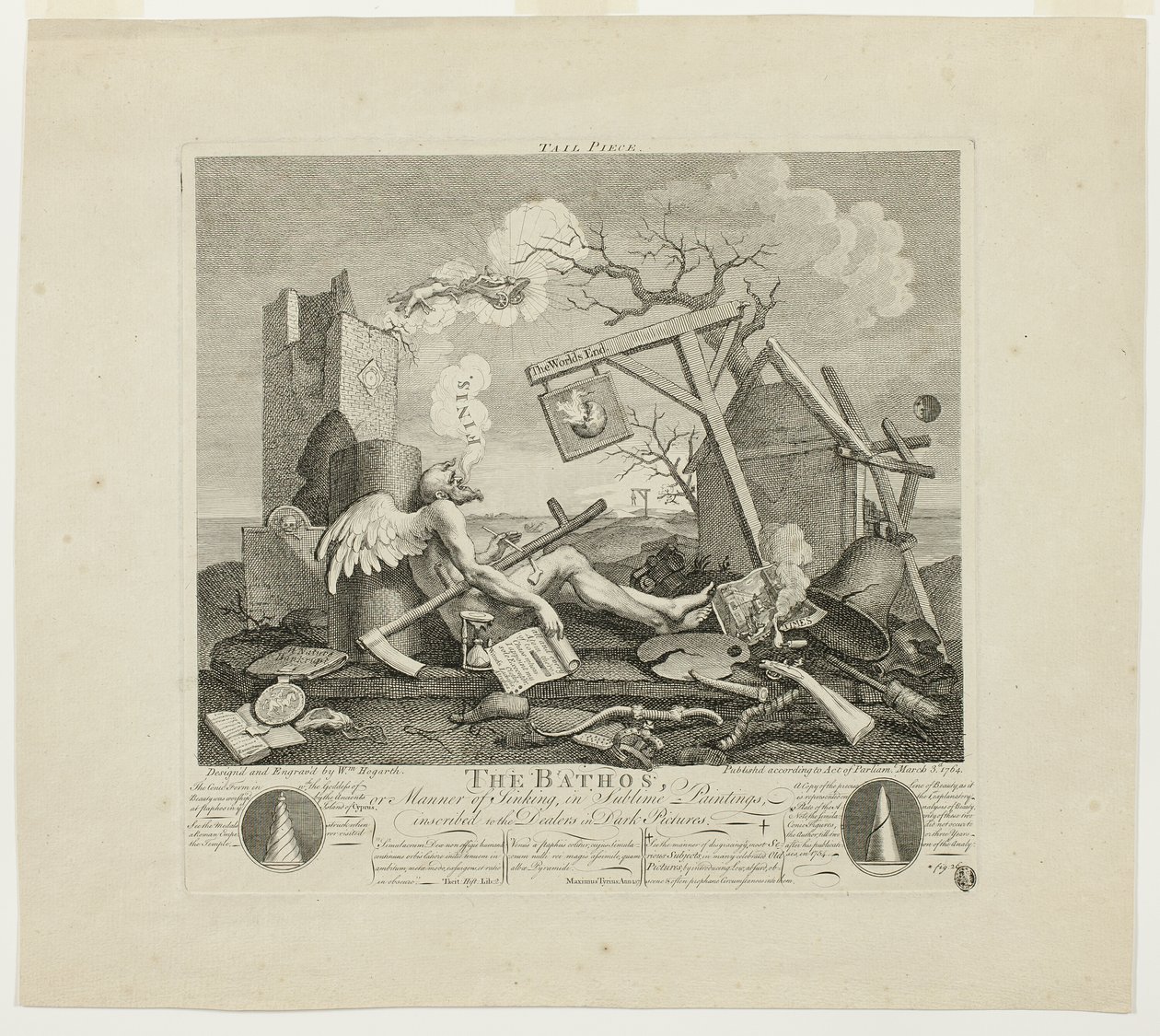Finale, o il Bathos da William Hogarth