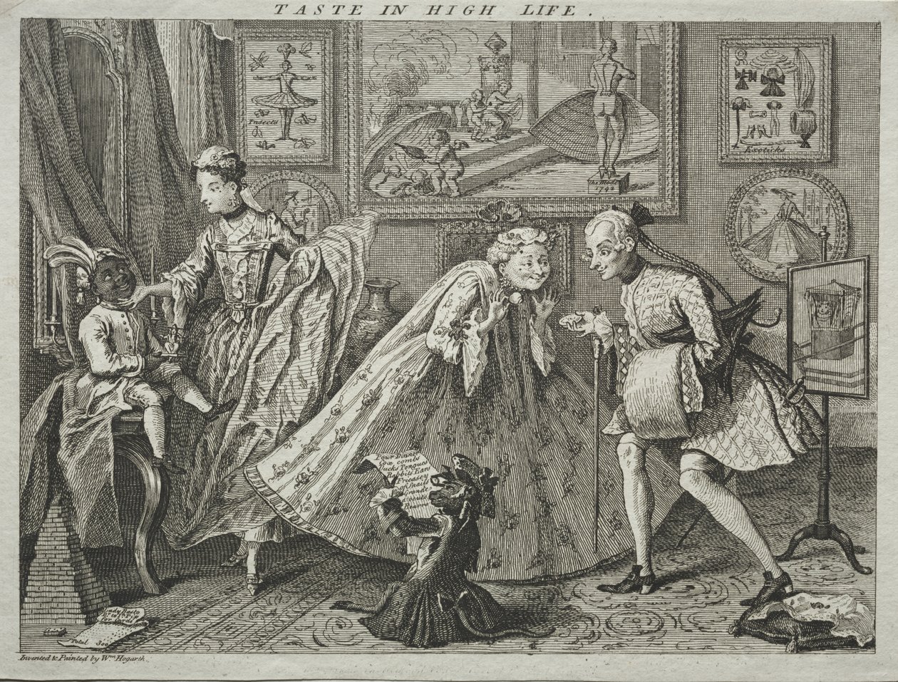 Il gusto della bella vita da William Hogarth