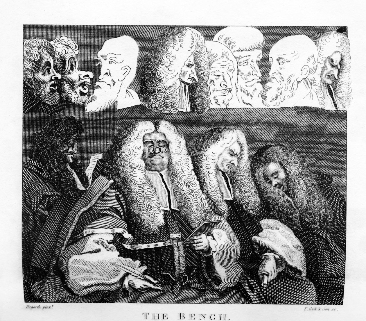 La panchina di William Hogarth da William Hogarth