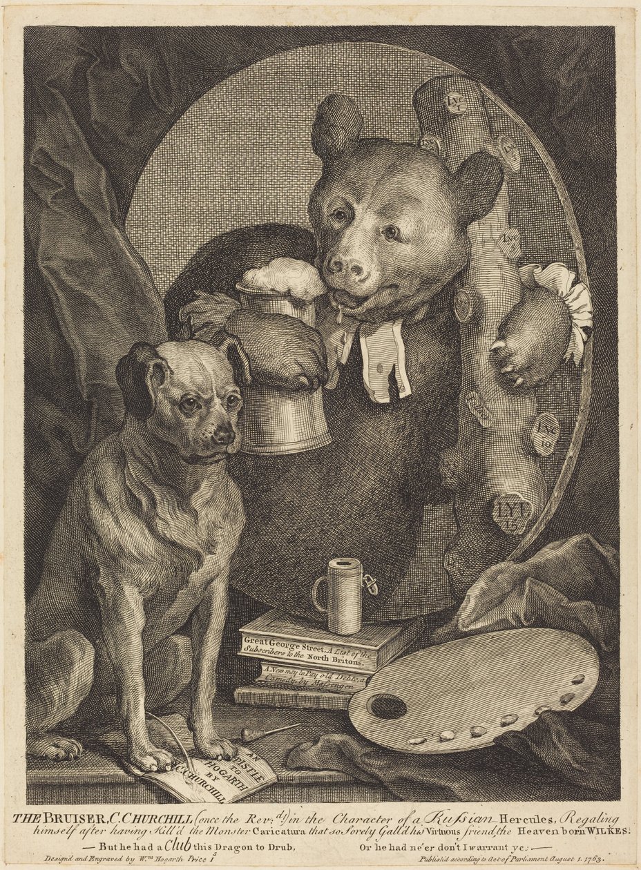Il picchiatore da William Hogarth