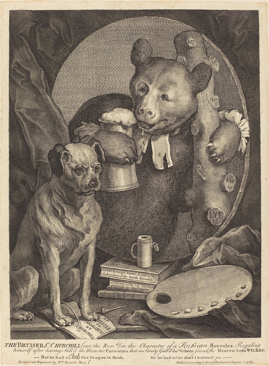 Il Pugile da William Hogarth