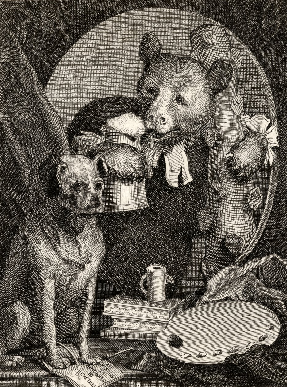 Il Bruiser Charles Churchill, una volta il Reverendo, nel personaggio di un Ercole russo, inciso da J. Mills, da 