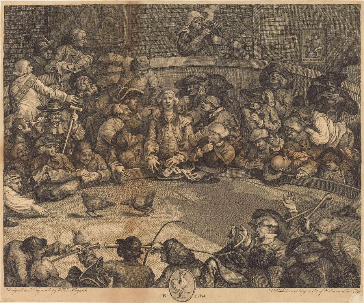 Il cockpit da William Hogarth