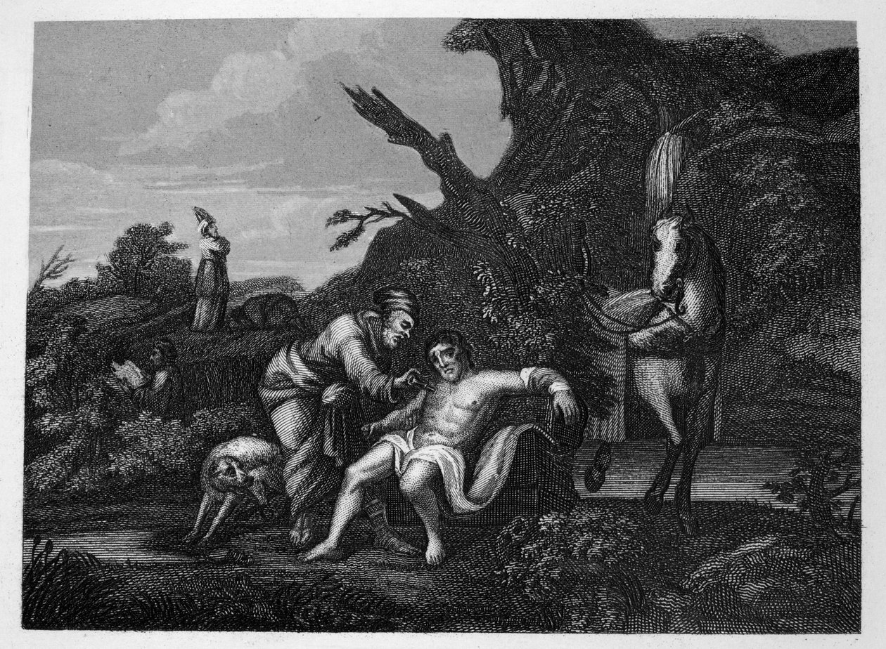 Il buon samaritano da William Hogarth