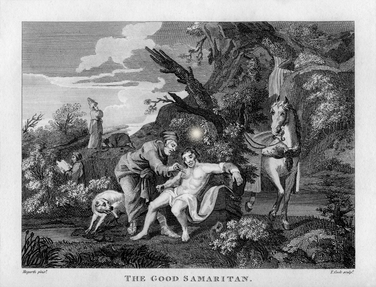 Il buon samaritano da William Hogarth