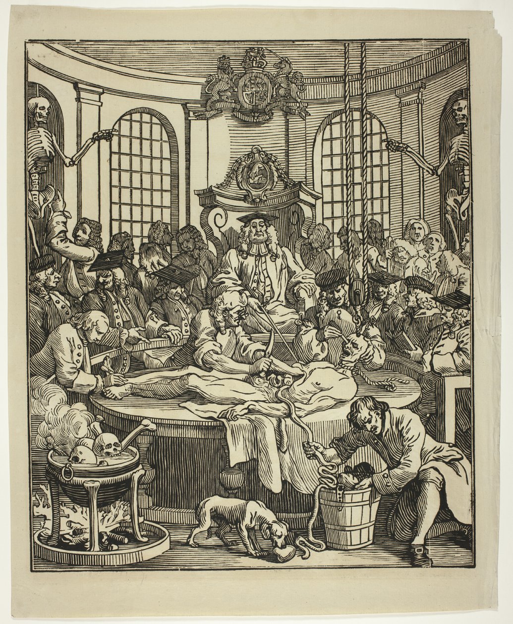 La ricompensa della crudeltà da William Hogarth