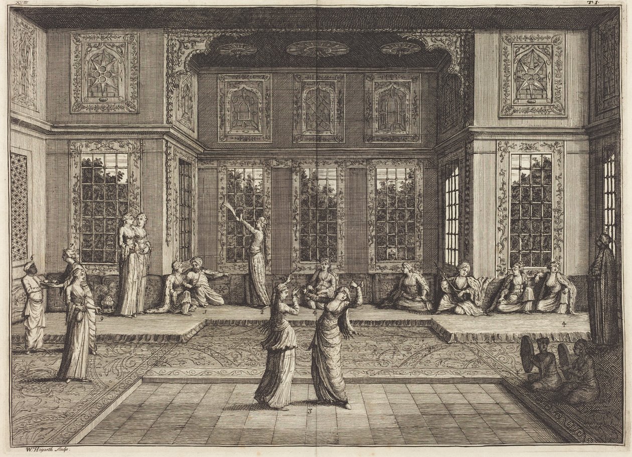 Il serraglio da William Hogarth